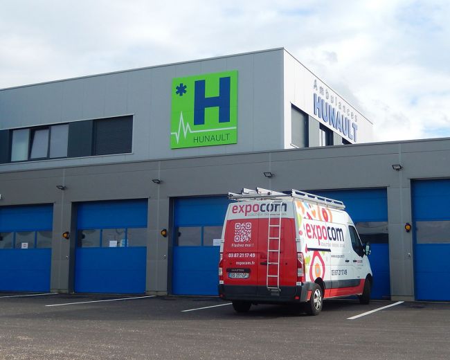 Ambulances Hunault Metz - Enseignes